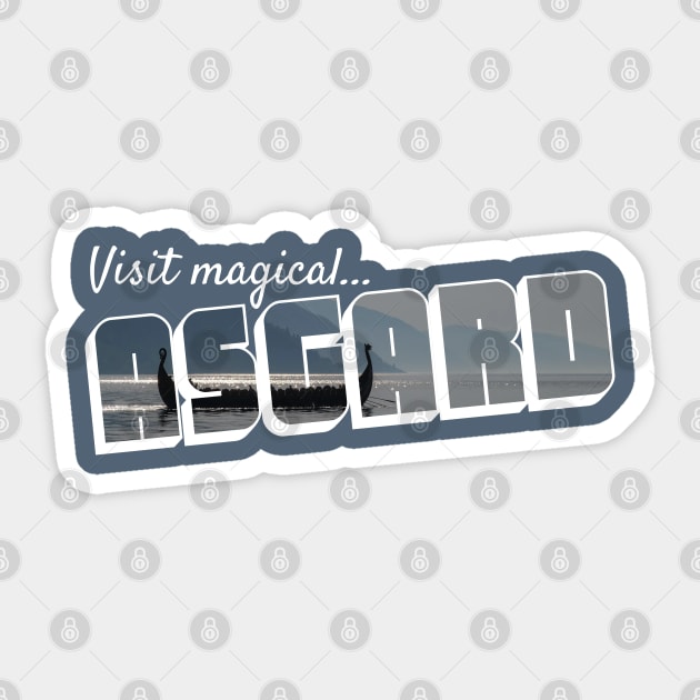 Visit Magical Asgard Sticker by Xanaduriffic